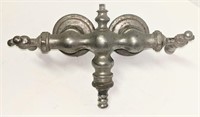 Antique Brass Wall Mounted Faucet Fixture, Nickel