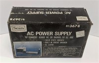 Vtg Sears DC to AC Radio Power Supply, M 613678,