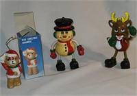 3-Vintage Novelty Ornaments