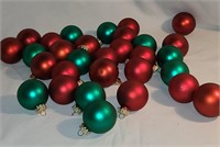 30- 2.5" ball ornaments