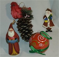 Lot of unique ornaments