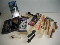 Star Wars Tapes and Pez Dispensers