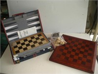 Checker, Backgammon and Chess Games