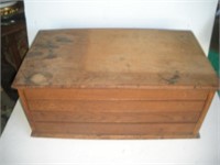 Wood Spool Cabinet, 26x14x11