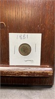1881 wheat penny