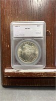 1880-s MS-64 graded coin