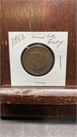 1853 Large Penny