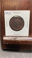 1853 Large Penny