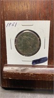 1851 Large Penny