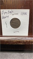 1858 Flying Eagle penny