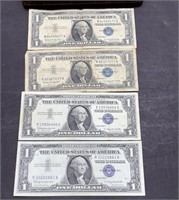 1957b blue seal 1 dollar bill