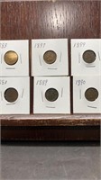 1880’s Wheat pennies