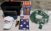 Case, Cooler, Cap, Flag, Knife, Snax Dispenser