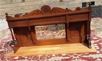 Antique Mirrored Sideboard