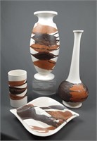 4 Piece Heager Pottery including...