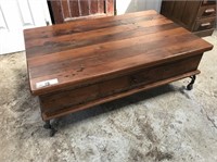 Colonial Style Solid Timber Magazine Table