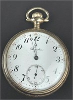 Gold Filled 17 Jewel Hamilton Pocket Watch