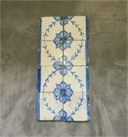 Set of 8 Arita Ware Tiles or Other