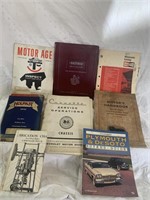 1940’s 50’s 60’s & 70’s motor Car Handbooks &