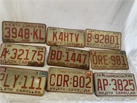 1960-70-80 Car Truck Tags