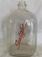 Vtg Sealtest Gallon Glass Milk Jug