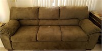 Very Nice Green Microfiber Couch