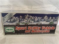 2004 Hess Sport Utility Vehicle & Motorcycles NIB