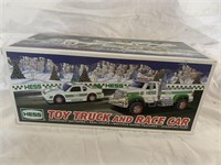2011 Hess Toy Truck & Race Car NIB