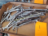 Assorted Wrenches - Standard and Metric