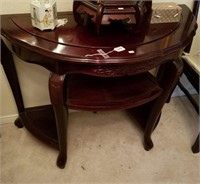 Beautiful Rosewood Oriental Entry Table