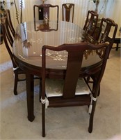 FEATURE: Beautiful Inlaid Rosewood Dining Set