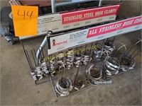 2 Racks of Hose Clamps