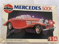 Vintage Airfix Mercedes 500k 1:24 Series 6 Scale.