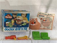 Vintage Kenner Play - Doctor Drill’n full set.