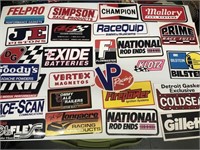 Vintage Adertising racing Hot rod sticker lot