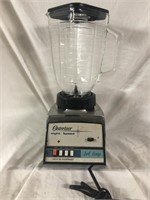 Vintage Chrome Osterizee eight speed blender