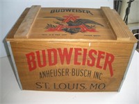 Budweiser Wooden Storage Crate