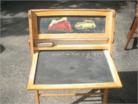 Educational Chalkboard Easel, 40 inches Tall