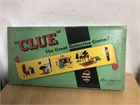 Vintage Parker Brothers Clue board game selling