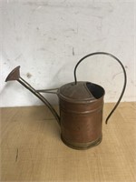 Vintage copper watering can