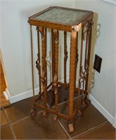 Wrought iron plant stand