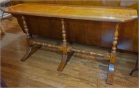 Oak sofa table