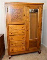 Oak wardrobe