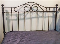 Wrought iron bed