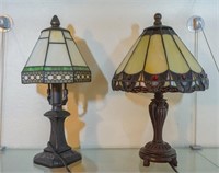 Small Tiffany style lamps