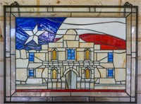 Alamo stained glass window