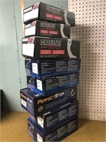 Lot of 8 boxes of NOs Brake pads and shoes