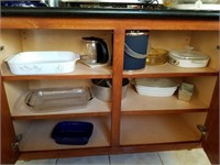2 Cabinets Full Of Pyrex And More
