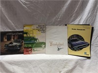 Vintage  lot of 4 car brochures 1977 Chrysler