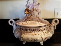 Stunning Large Italian Porcelain Decor